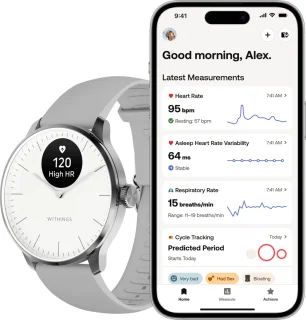 Withings Scanwatch Light 37mm Wit