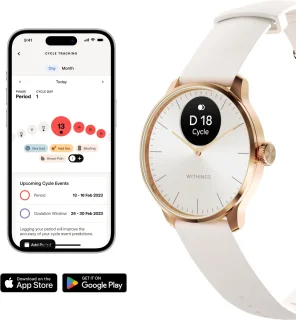 Withings Scanwatch Light 37mm Zand