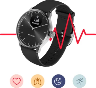 Withings Scanwatch Light 37mm Zwart