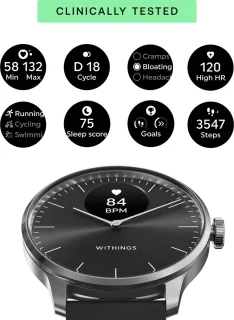 Withings Scanwatch Light 37mm Zwart