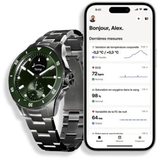 Withings ScanWatch Nova 42mm Groen