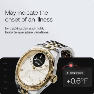 Withings ScanWatch Nova Brilliant 39mm Goud