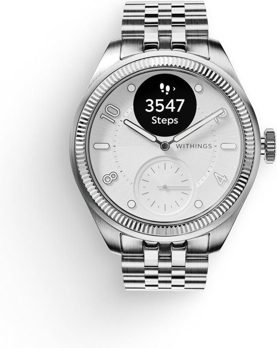 Withings ScanWatch Nova Brilliant 39mm Titanium Silver