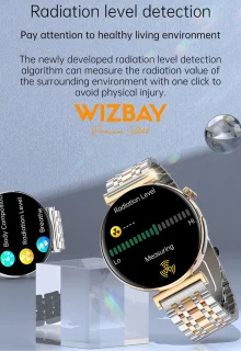 WizBay Premium Select 1.28" AMOLED Smartwatch