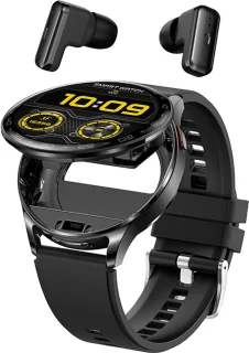 WizBay Premium Select 1.39" 2in1 Sport Smartwatch Zwart
