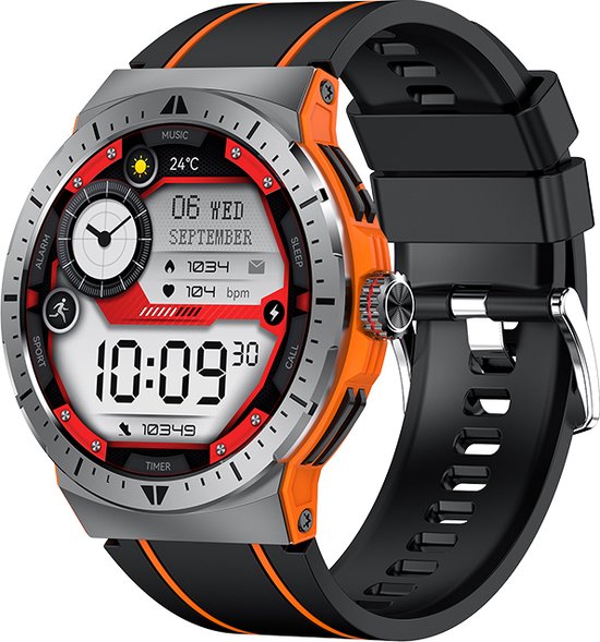 WizBay Premium Select 1.43" — Allround sportwatch met een kleurrijke uitstraling