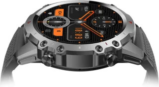 WizBay Premium Select 1.45" Smartwatch Slim Zilver Zwarte Band