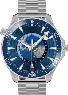 WizBay Premium Select 1.53 inch HD TFT Smartwatch Zilver RVS Band