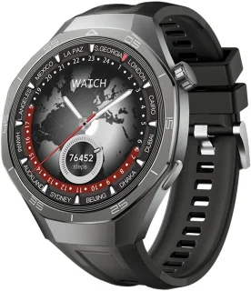 WizBay Premium Select 1.53 inch TFT Smartwatch Obsidiaan Zwart