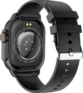 WizBay Premium Select 2.06 inch AMOLED Smartwatch Black
