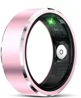 WizBay Premium Select® Aluminium Pink Blush Smart Ring - Maat #9