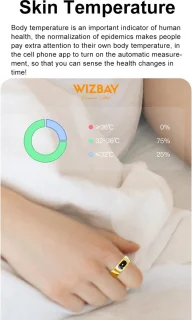 WizBay Premium Select Aluminium Zilver Smart Ring #9