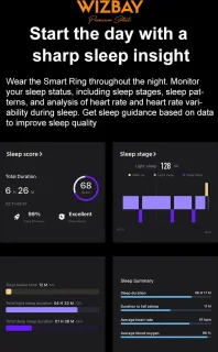 WizBay Premium Select Aluminium Zilver Smart Ring #9