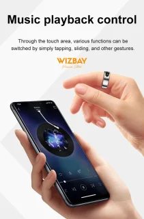 WizBay Premium Select Aluminium Zilver Smart Ring #9