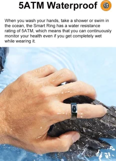WizBay Premium Select Aluminium Zilver Smart Ring #9