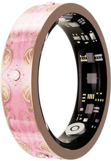 De WizBay Premium Select Cherry Blossom Pink Smart Ring Maat 8 in één oogopslag