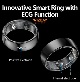 WizBay Premium Select FlashSense Smart Ring Zwart #10