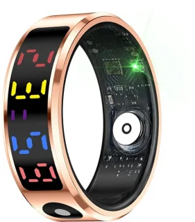 WizBay Premium Select Rosé Goud LED Smart Ring