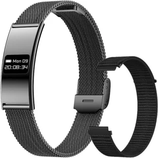 WizBay Premium Select® Smart Bracelet 2026 – Smartband Zwart