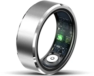 WizBay Premium Select Smart Ring Aluminium Zilver Blush - Maat 8