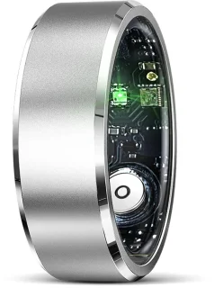 WizBay Premium Select Smart Ring Aluminium Zilver Blush - Maat 8