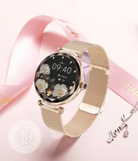 WizBay Premium Select Smartwatch 1.19" Zilveren Band