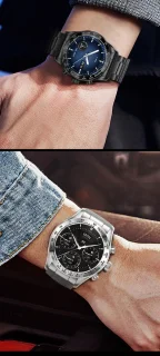 WizBay Premium Select Smartwatch 1.32-inch Stainless Steel Unisex