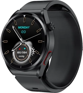 WizBay Premium Select Smartwatch 1.32" Zwart TPU