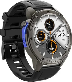 WizBay Premium Select Smartwatch 1.43 AMOLED Zwart