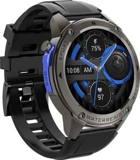 WizBay Premium Select Smartwatch 1.43 AMOLED Zwart