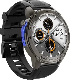 WizBay Premium Select Smartwatch 1.43 AMOLED Zwart