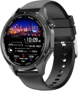 WizBay Premium Select smartwatch 1.52 inch business black