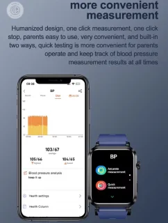 WizBay Premium Select Smartwatch 1.92 inch Zwart TPU Band