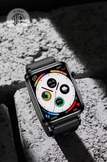 WizBay Premium Select Smartwatch 1.92 inch Zwart TPU Band