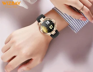 WizBay Premium Select Smartwatch Gold Case TPU Band