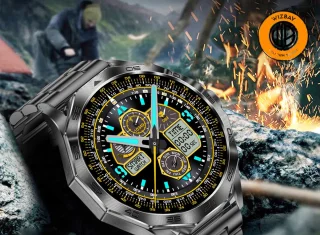 WizBay Premium Select® Smartwatch Zwart