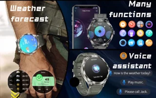 WizBay Premium Select® Smartwatch Zwart