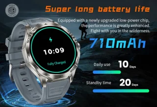WizBay Premium Select® Smartwatch Zwart