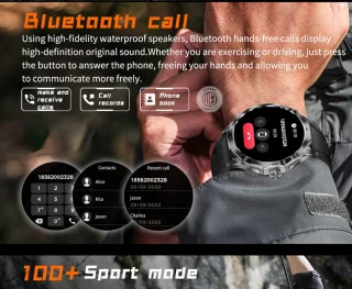 WizBay Premium Select® Smartwatch Zwart