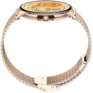 WizBay Premium Select Ultra Dunne Smartwatch 1.42 inch Goud