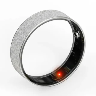 WizBay Premium Select Zilveren FrostLook Smart Ring #10