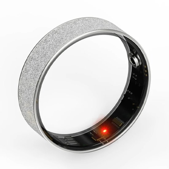 WizBay Premium Select Zilveren FrostLook Smart Ring #8