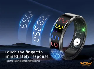 WizBay Premium Select Zwart Color LED Smart Ring