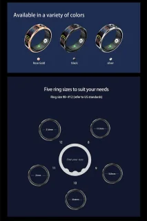 WizBay Premium Select Zwart Color LED Smart Ring