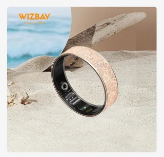 WizBay Premium Select Zwarte FrostLook Smart Ring #11
