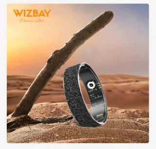 WizBay Premium Select Zwarte FrostLook Smart Ring #11