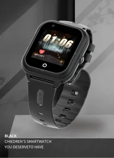 Wonlex Kinder Smartwatch - Zwart