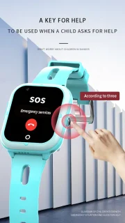 Wonlex Kinder Smartwatch - Zwart