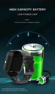 Wonlex Kinder Smartwatch - Zwart
