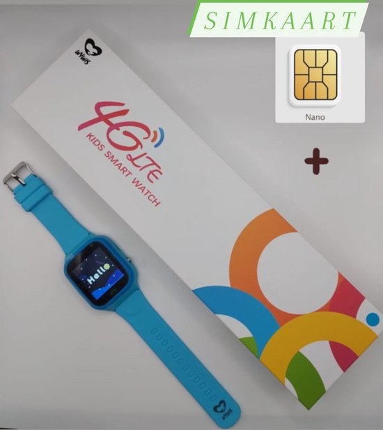 WyWiS Smart Watch Kinderen Blauw 4G GPS Horloge review